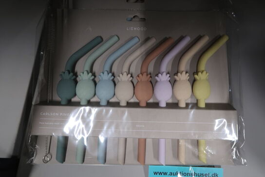 5 pk. Liewood Billson Sugerør Pak Pale Tuscany Multi Mix