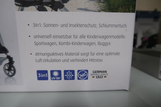 2 pk. Insektnet m. solsejl 3-i-1 fra Reer