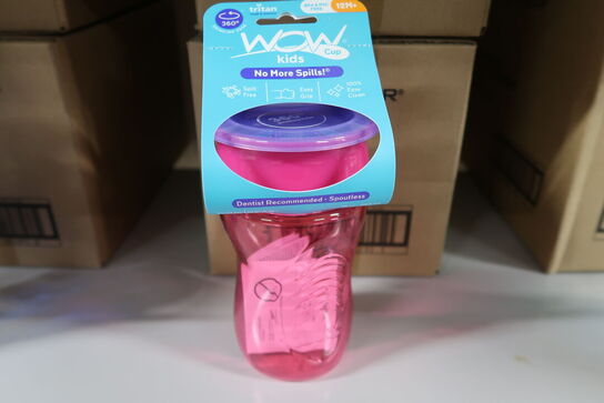 8 stk. WOW kop kids, pink tritan