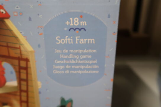 3 pk. Djeco Softi Farm, Bondegård