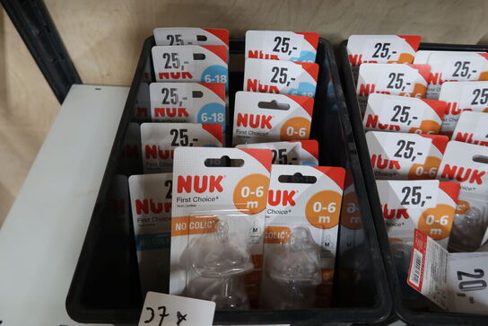 45 pk. ass. Nuk Sutter 