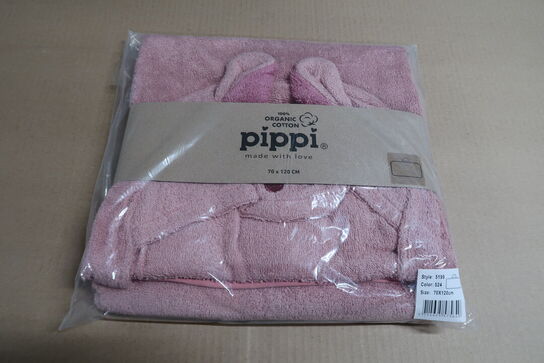 3 stk. Badeslag fra Pippi - Dådyr / Misty Rose (70x120)