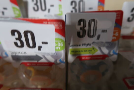 45 pk. ass. Nuk Sutter - 2Pak 