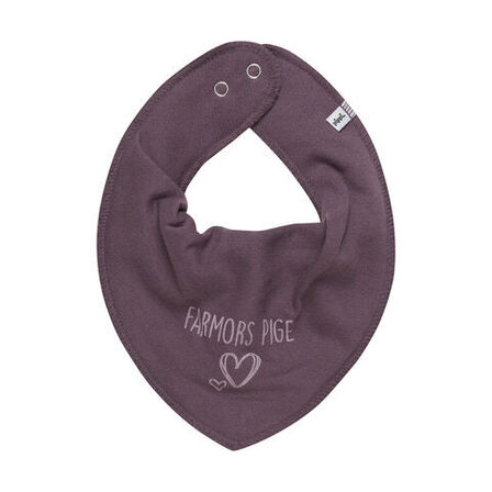 8 stk. Bandana bib m. farmor+farfar