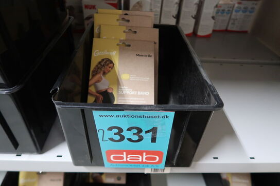 4 pk. Sømløs Graviditetsstøttebånd Medium - Str. L - ass. Farver 