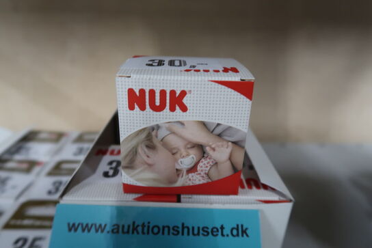30 pk. Nuk Nature Sense Med Silicone