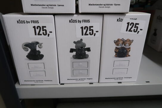 5 stk. ass. Kids by Friis stjernetegn m. tand- og hårlokæske