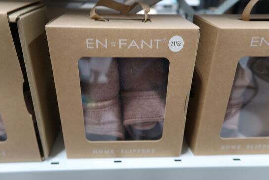 3 par En Fant Uld hjemmesko m. broderi - Str. 17/18 til 23/24