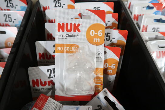 45 pk. ass. Nuk Sutter 