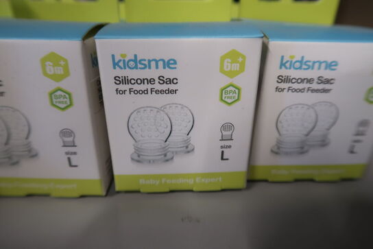 10 pk. Kidsme Food Feeder Refill 2 Stk. 