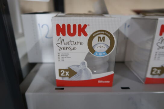 30 pk. Nuk Nature Sense Med Silicone