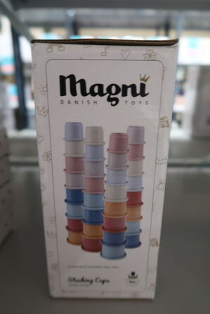 3 pk. Magni | Stabel kopper i hvedestrå, 8 stk. | 3166