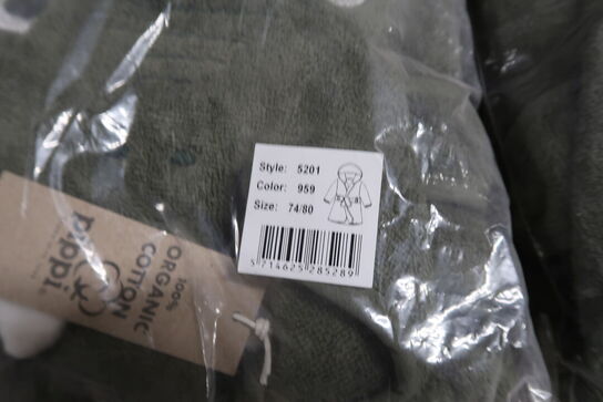 2 stk. Pippi Bath robe - Badrock - Str. 74/80 & 110/116