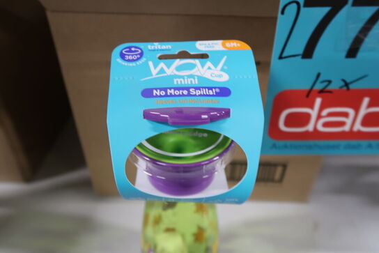 12 stk. WOW kop mini, silly monsters