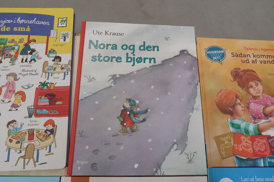 Stort parti børnebøger - 18 stk. 