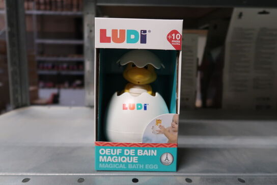 5 stk. Ludi magisk dino-æg til badet