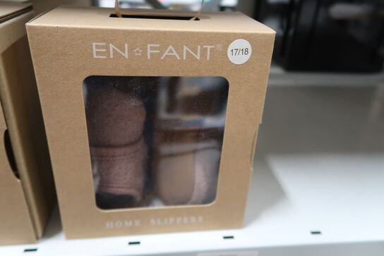 3 par En Fant Uld hjemmesko m. broderi - Str. 17/18 til 23/24