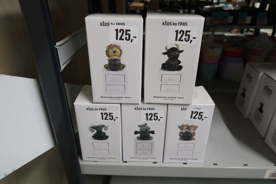 5 stk. ass. Kids by Friis stjernetegn m. tand- og hårlokæske