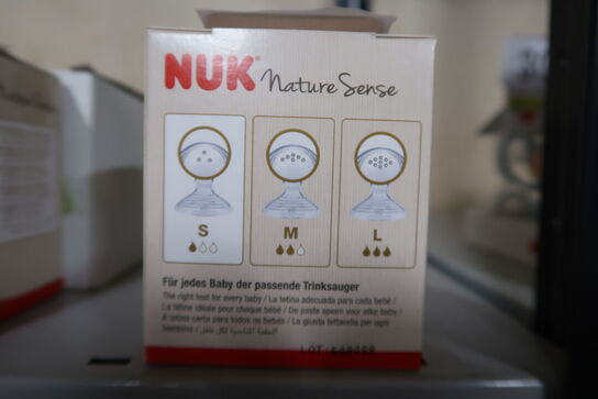 48 pk. Nuk Nature Sense Flaskesut 2 Pak