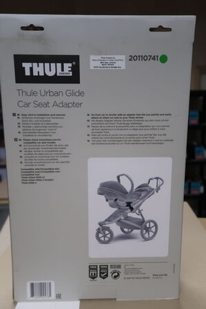 2 pk. Thule Urban Glide Adapter Til Chicco Nem Overgang Fra Bil Til Klapvogn