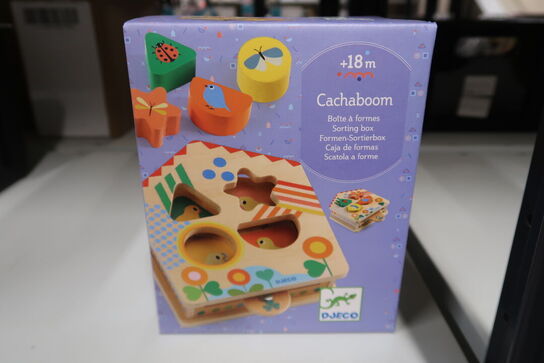 4 pk. Djeco puttekasse, cachaboom