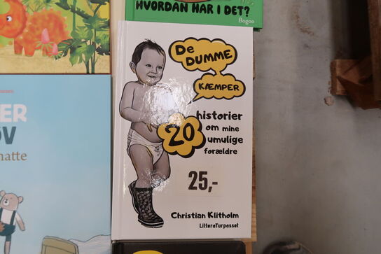 Stort parti børnebøger - 18 stk. 