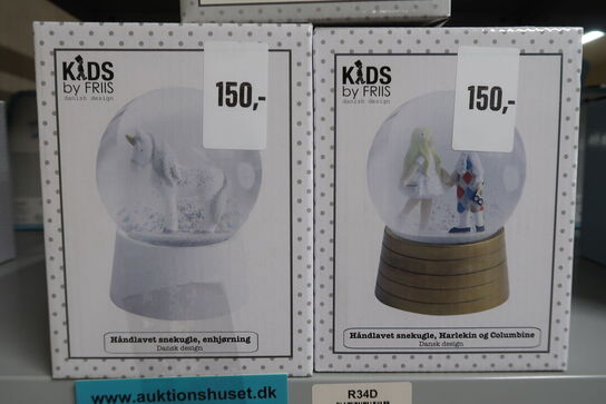 3 stk. ass. Kids by Friis Snekugler
