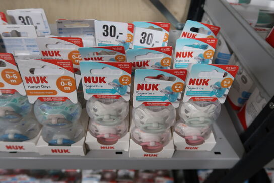 45 pk. ass. Nuk Sutter - 2Pak 