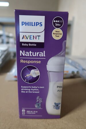 4 stk. Philips Sutteflaske 260 ml