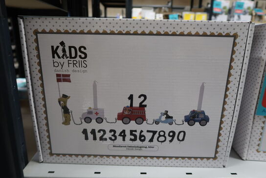 Kids by Friis Fødselsdagstog, Biler