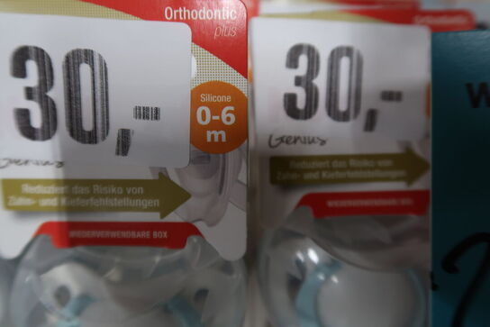 45 pk. ass. Nuk Sutter - 2Pak 