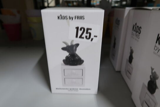 3 stk. Kids by Friis stjernetegn m. tand- og hårlokæske, Stenbukken