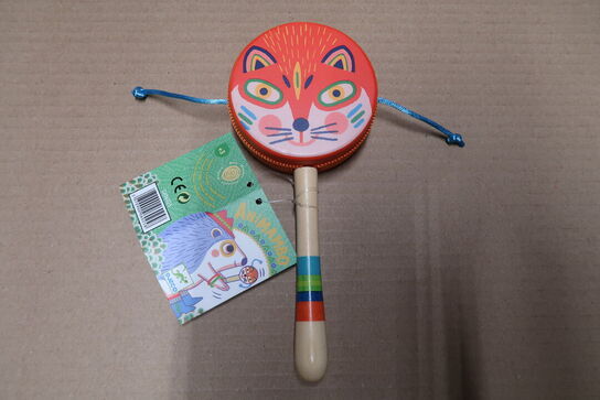 5 stk. Djeco musikinstrument, håndtromme