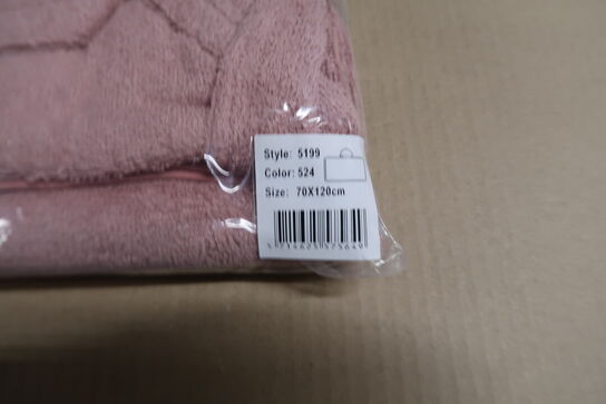 3 stk. Badeslag fra Pippi - Dådyr / Misty Rose (70x120)