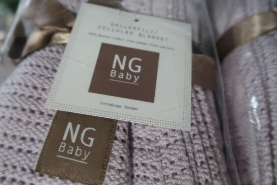 3 pk. NG Baby Gallerfilt 100x150 Violet
