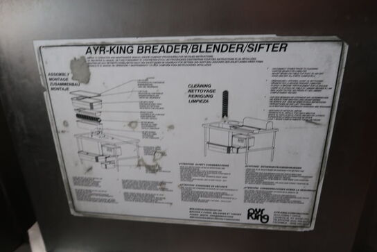Dobbelt paneringsstation AYRKING Breader/Blender/Sifter