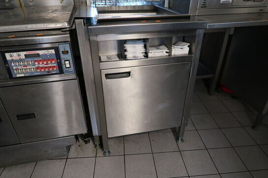 Serveringsstation med indhold