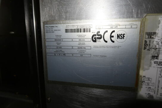 Dobbelt friture PITCO KF SE14R