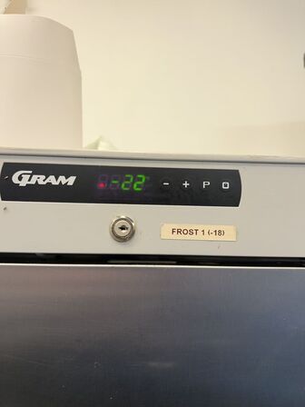 Industrifryseskab GRAM F 410 RG DL L1