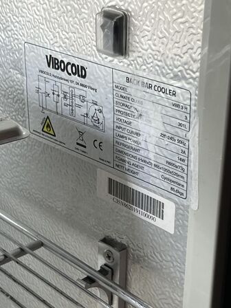 Backbarkøler 3 fag VIBOCOLD VBB 3 H