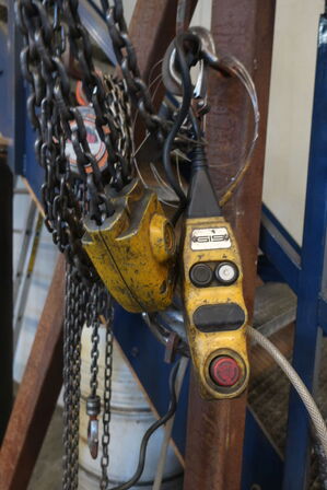 Kran på stativ 2T SVERO/CORSO/GIS H300xB800cm