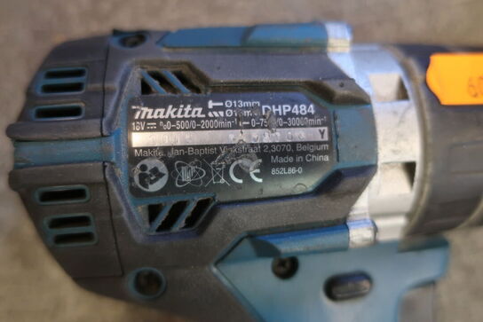 Akkuslagnøgle MAKITA DHP484 & BOSCH GSS16A sliber