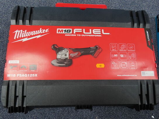 Vinkelsliber MILWAUKEE M18 FSAG 125X