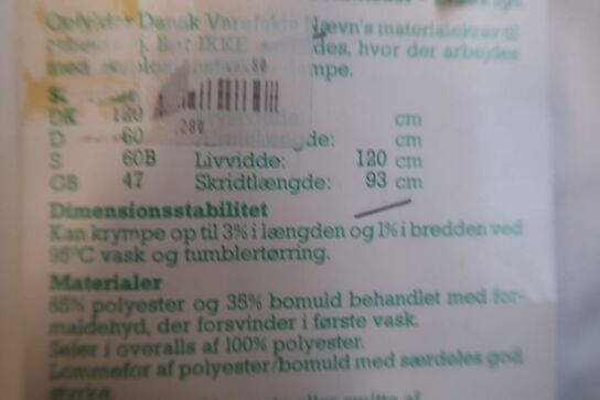 6 stk. arbejdsbukser