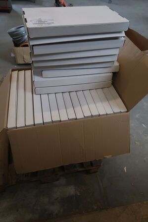 35 stk. beskyttelsesvisirer, fullface