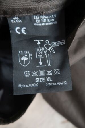 Teflonbehandlet overall