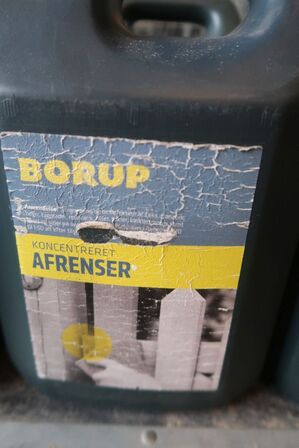 8x2,5 liter afrenser