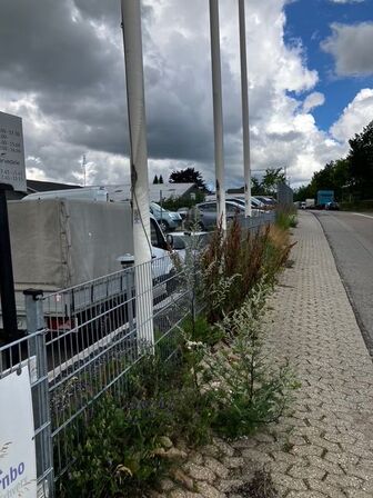 3 stk. flagstænger (selvnedtag)