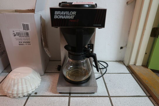 Bravilor Bonamat Novo 2 kaffemaskine + filtre