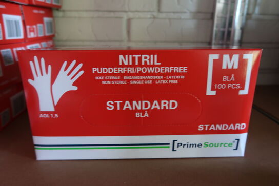 16 pk. Nitrail Pudderfri handsker - Str. M
